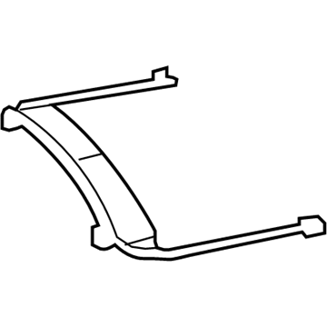Volkswagen Routan Air Deflector - 7B0-877-655