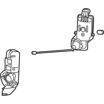 Volkswagen Parking Brake Actuator - 1EA-927-282