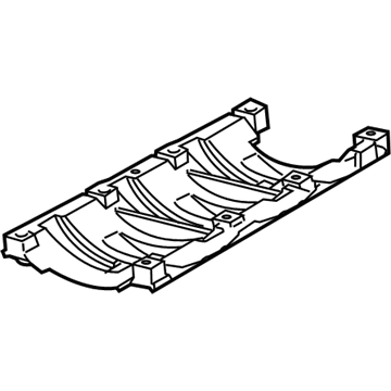 Volkswagen Oil Pan Baffle - 7B0-103-623-A