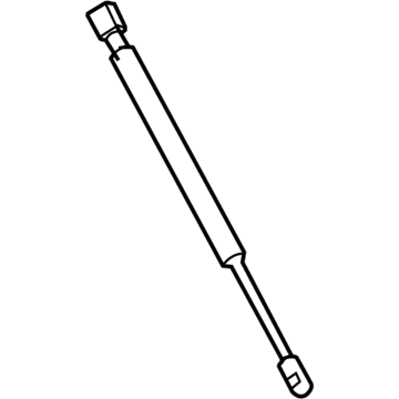 Volkswagen Eos Liftgate Lift Support - 1Q0-827-550-B