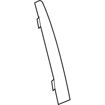 Volkswagen Golf R Door Moldings - 5K6-839-901-B-041