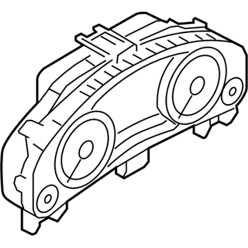 Volkswagen Touareg Tachometer - 7P6-920-983-MX