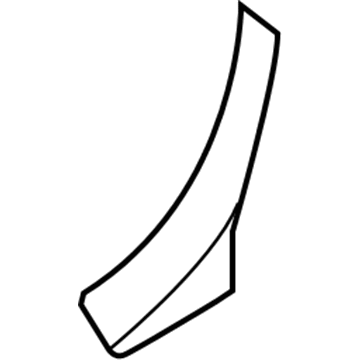 Volkswagen 5G3-821-713-A Stone Guard 5G3-821-713-A Volkswagen Stone Guard Illustration 1 of 1