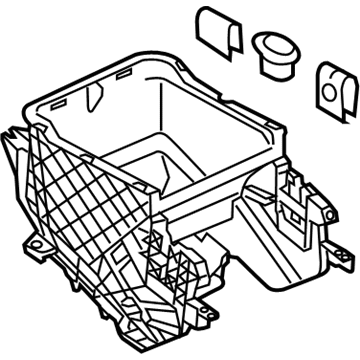 Volkswagen 7P6-863-762-A Compartment Volkswagen 7P6-863-762-A Compartment