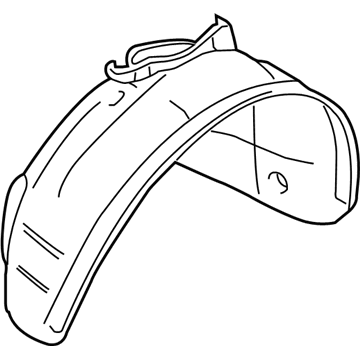 Volkswagen Beetle Wheelhouse - 1C0-809-962-J