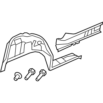 Volkswagen Rabbit Wheelhouse - 1K6-809-852-B