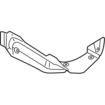 Volkswagen 5Q0-201-307-P Heat Shield Volkswagen 5Q0-201-307-P Heat Shield