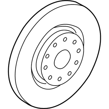 Volkswagen Brake Rotor - 5QN-615-301-A
