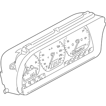 Volkswagen EuroVan Tachometer - 7D0-920-901-EX-01C