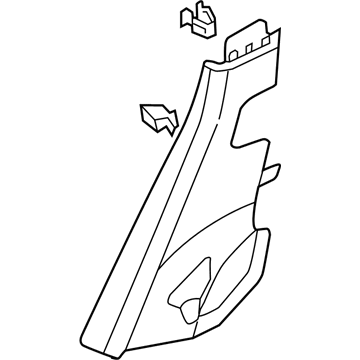 Volkswagen Touareg Wheelhouse - 7P0-867-765-E-3G4