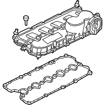 Volkswagen Beetle Engine Cover - 07K-103-469-L