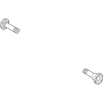 016-409-355 Volkswagen Output Shaft Illustration 1 of 1