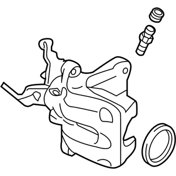 Volkswagen Golf R Brake Caliper Repair Kit - 8V0-615-424-E