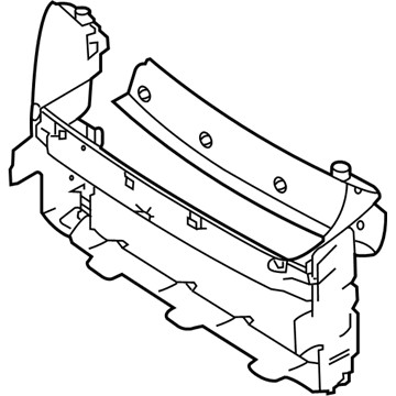 Volkswagen Touareg Air Duct - 7L6-121-333-G