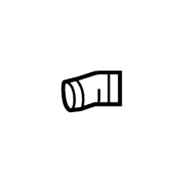 Volkswagen GTI Coolant Reservoir Hose - 1K0-145-972
