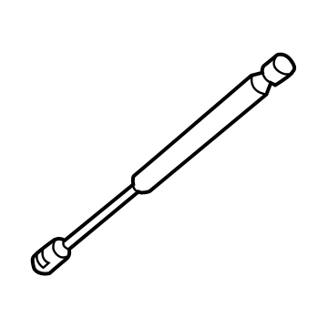 Volkswagen Liftgate Lift Support - 561-827-550-D