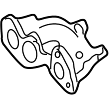 Volkswagen EuroVan Exhaust Pipe - 021-253-031-D