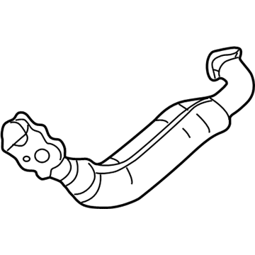 Volkswagen EuroVan Exhaust Pipe - 021-253-091-G