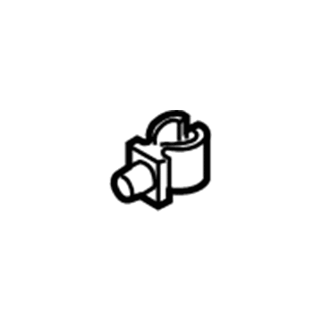 Volkswagen 6Q0-823-567 Release Cable Clamp 6Q0-823-567 Volkswagen Release Cable Clamp Illustration 1 of 1