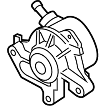Volkswagen Brake Booster Vacuum Pump - 038-145-209-K