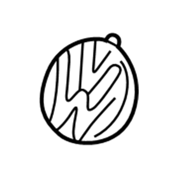 Volkswagen Vanagon Emblem - 3B0-853-601-ULM