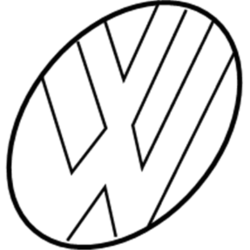 Volkswagen Jetta Emblem - 1K5-853-630-ULM