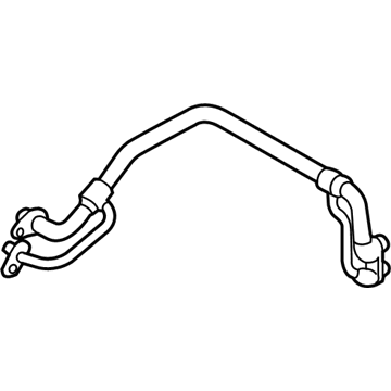 Volkswagen Golf Alltrack A/C Hose - 5WB-816-738-C