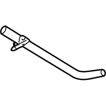 Volkswagen Beetle Exhaust Pipe - 1J0-253-201-A