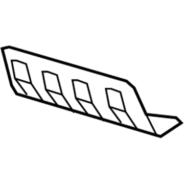 Volkswagen 5C6-825-715-A Heat Shield Volkswagen 5C6-825-715-A Heat Shield