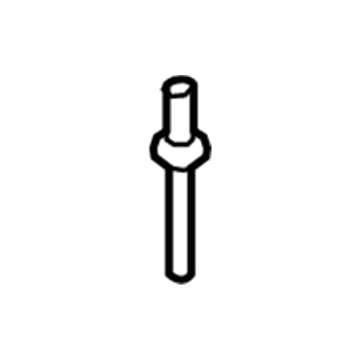 Volkswagen N-903-463-01 Retainer Plate Rivet Volkswagen N-903-463-01 Retainer Plate Rivet