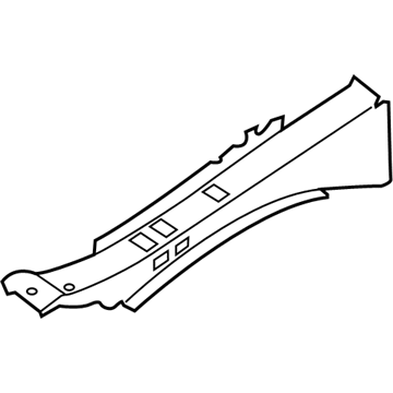 Volkswagen Jetta Frame Rail - 5C6-810-135-A