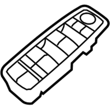 Volkswagen Routan Power Window Switch - 7B0-959-857-D