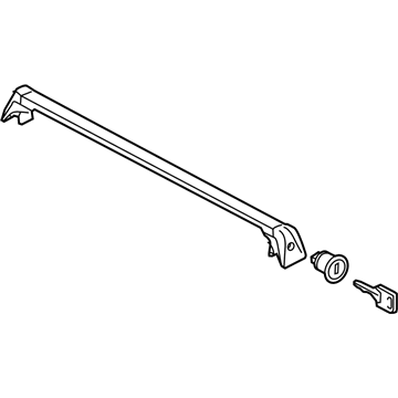 Volkswagen 7P6-860-027-B Carrier Bar Volkswagen 7P6-860-027-B Carrier Bar