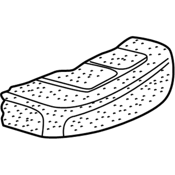 Volkswagen Passat Seat Cushion - 3B0-885-375-C