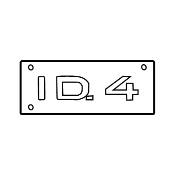Volkswagen ID.4 Emblem - 11A-853-687-C9A