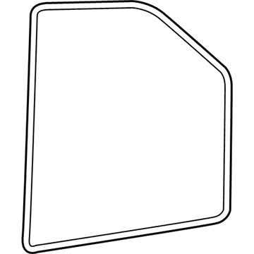 Volkswagen Touareg Door Seal - 7L0-837-911-E