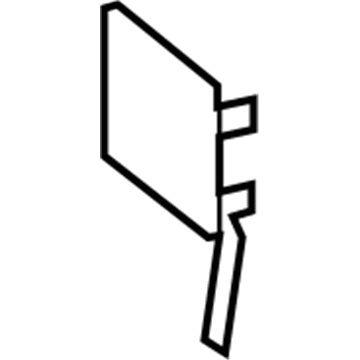 Volkswagen 3C8-807-241-B-GRU Tow Eye Cap 3C8-807-241-B-GRU Volkswagen Tow Eye Cap Illustration 1 of 1