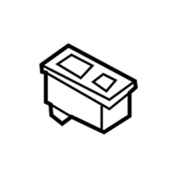 Volkswagen Phaeton Power Window Switch - 3D0-959-858-E-5W8