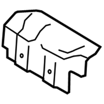 Volkswagen Radius Heat Shield - 1K0-423-982
