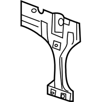 Volkswagen Tiguan Limited Radiator Support - 5N0-805-567-E