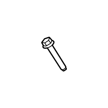 Volkswagen N-106-620-01 Mount Plate Bolt N-106-620-01 Volkswagen Mount Plate Bolt Illustration 1 of 1