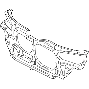 Volkswagen Passat Radiator Support - 3B0-805-594-M