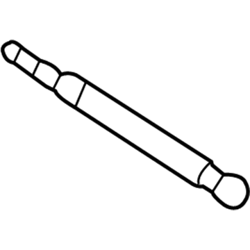 Volkswagen Liftgate Lift Support - 7L6-845-587-A