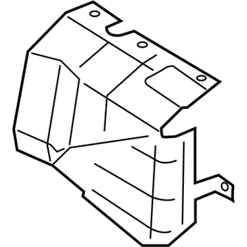 Volkswagen 7P0-972-837 Side Cover Volkswagen 7P0-972-837 Side Cover