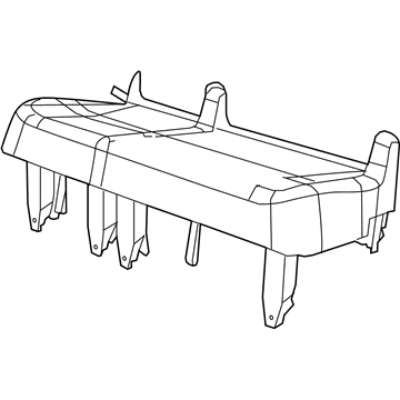 Volkswagen Routan Seat Cushion - 7B0-885-376