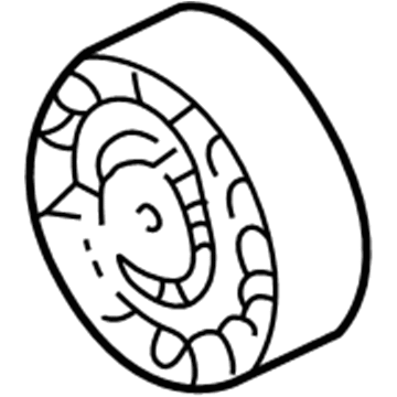 Volkswagen Cabrio Idler Pulley - 028-145-278-E