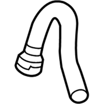 Volkswagen Touareg Cooling Hose - 7P6-121-156-D