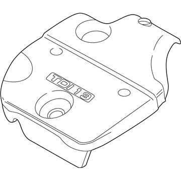 Volkswagen Golf Engine Cover - 038-103-925-HA