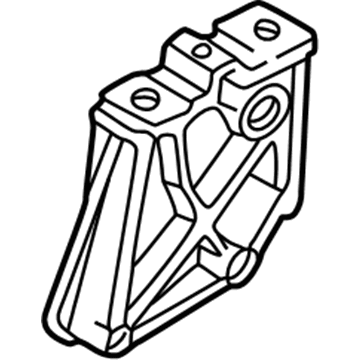 Volkswagen 1J0-199-117-P Bracket 1J0-199-117-P Volkswagen Bracket Illustration 1 of 1