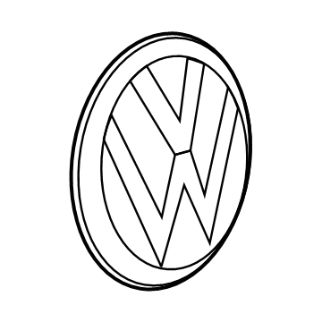 Volkswagen Atlas Emblem - 3CM-853-630-DPJ